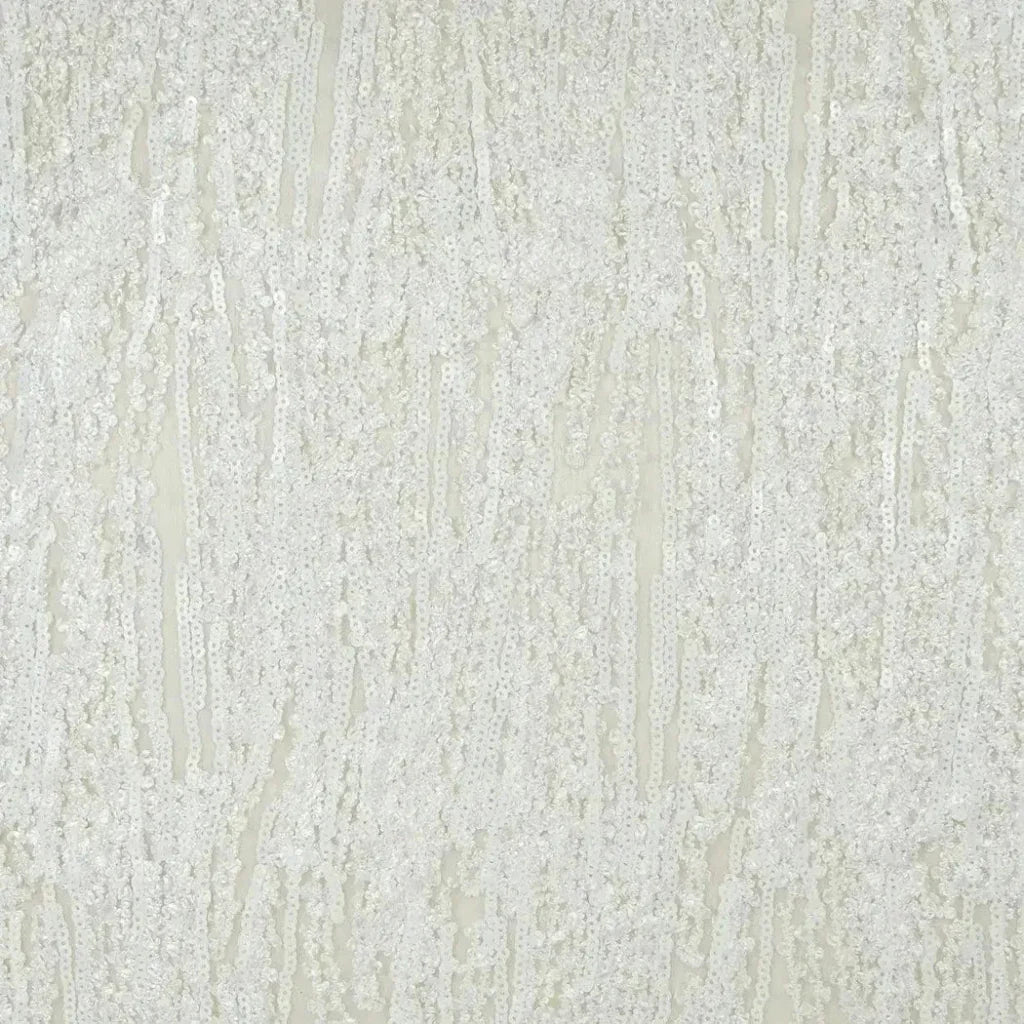 Dripping Glam Textured White Large Throw Pillow Insert