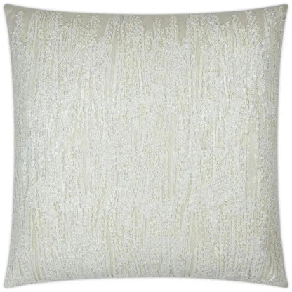Dripping White Throw Pillow With Insert