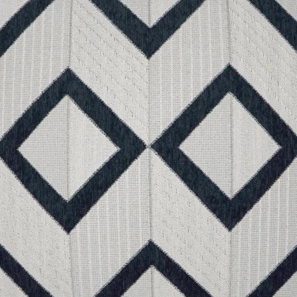 Dublin Domino Geometric Black Large Throw Pillow Insert