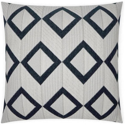 Dublin Domino Geometric Black Large Throw Pillow Insert