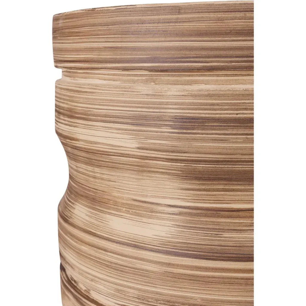 Dune Accent Table - Brown Outdoor End Table