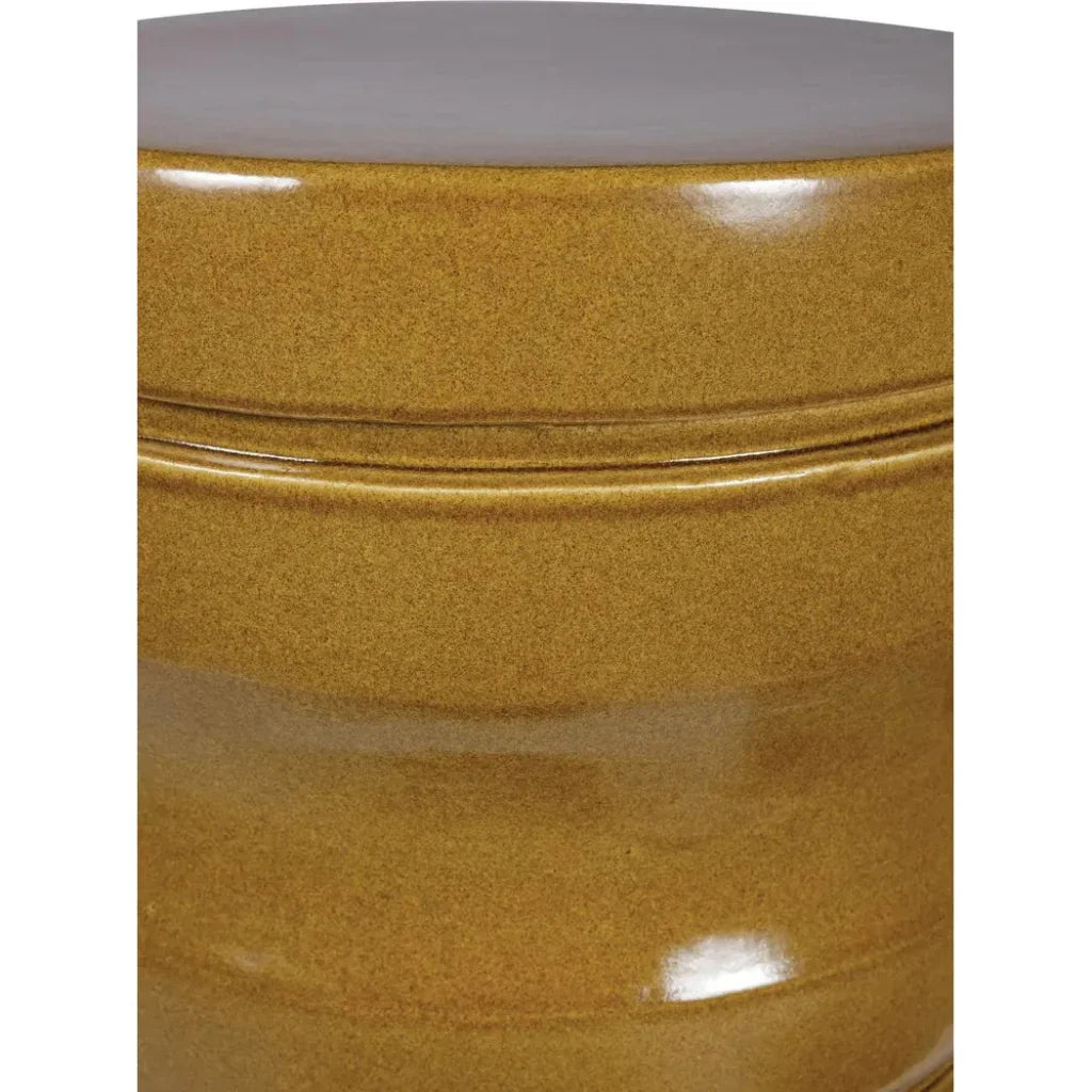 Dune Accent Table - Ceramic Outdoor End Table
