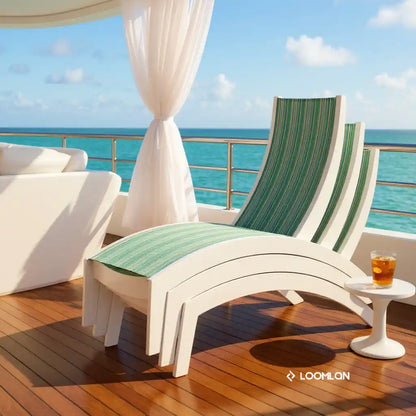 Dune MGP Sling Stacking Hydro-Lounge Outdoor Chaise