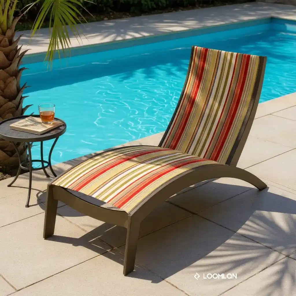 Dune MGP Sling Stacking Hydro-Lounge Outdoor Chaise