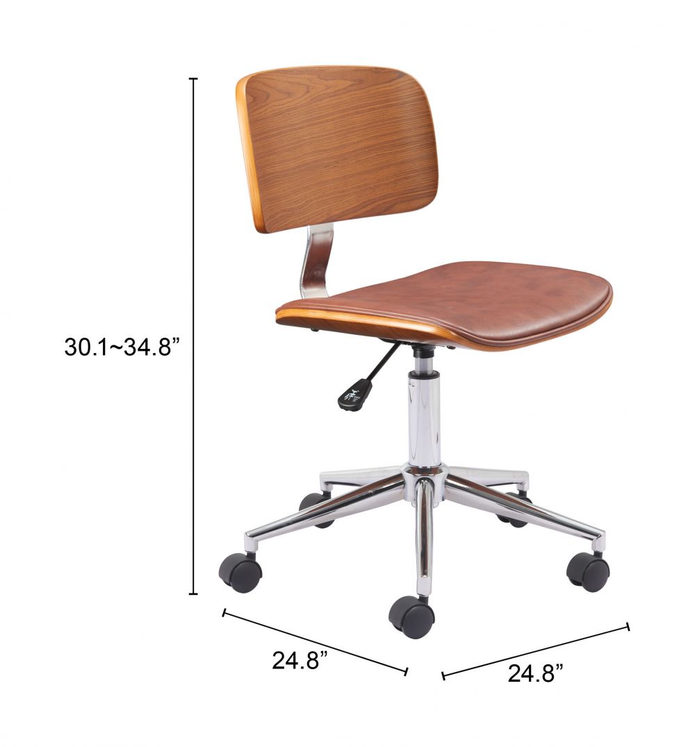 Duravel Faux Leather Office Chair