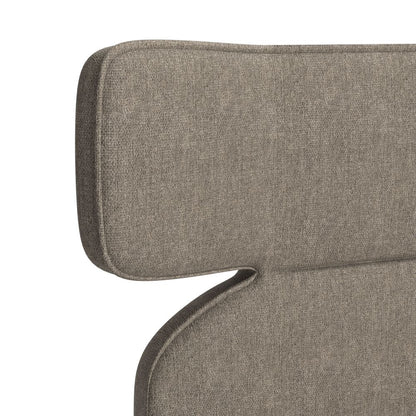 Dusa Grey Fabric Bed