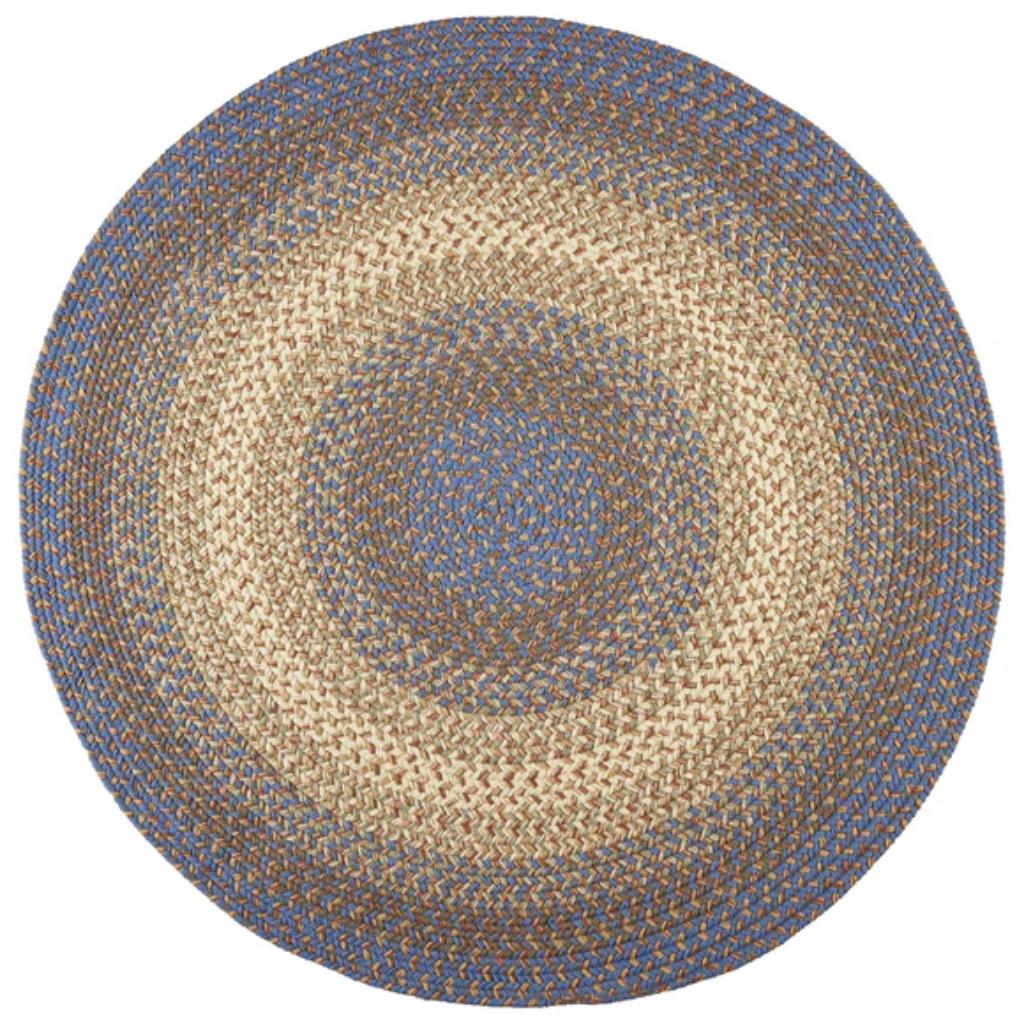 Easy Living Braided Round Reversible Area Rugs
