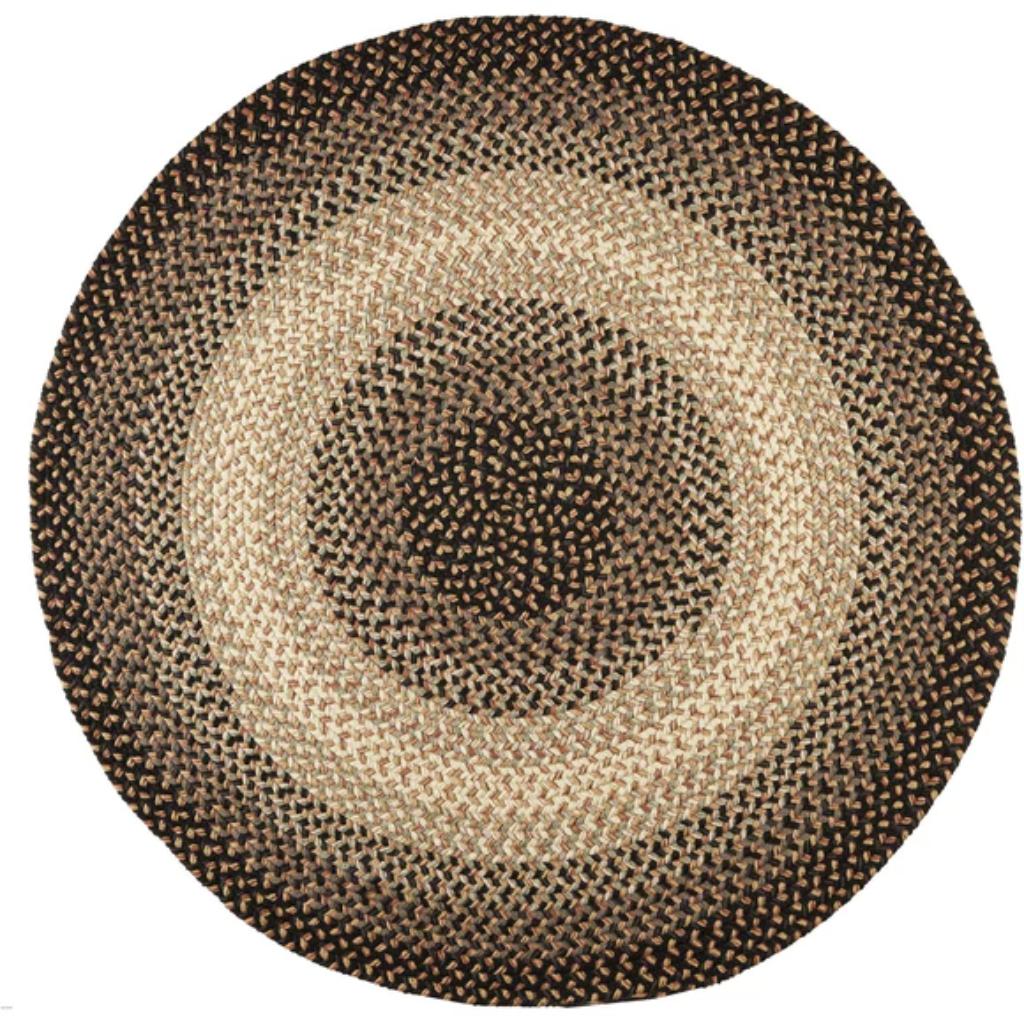 Easy Living Braided Round Reversible Area Rugs
