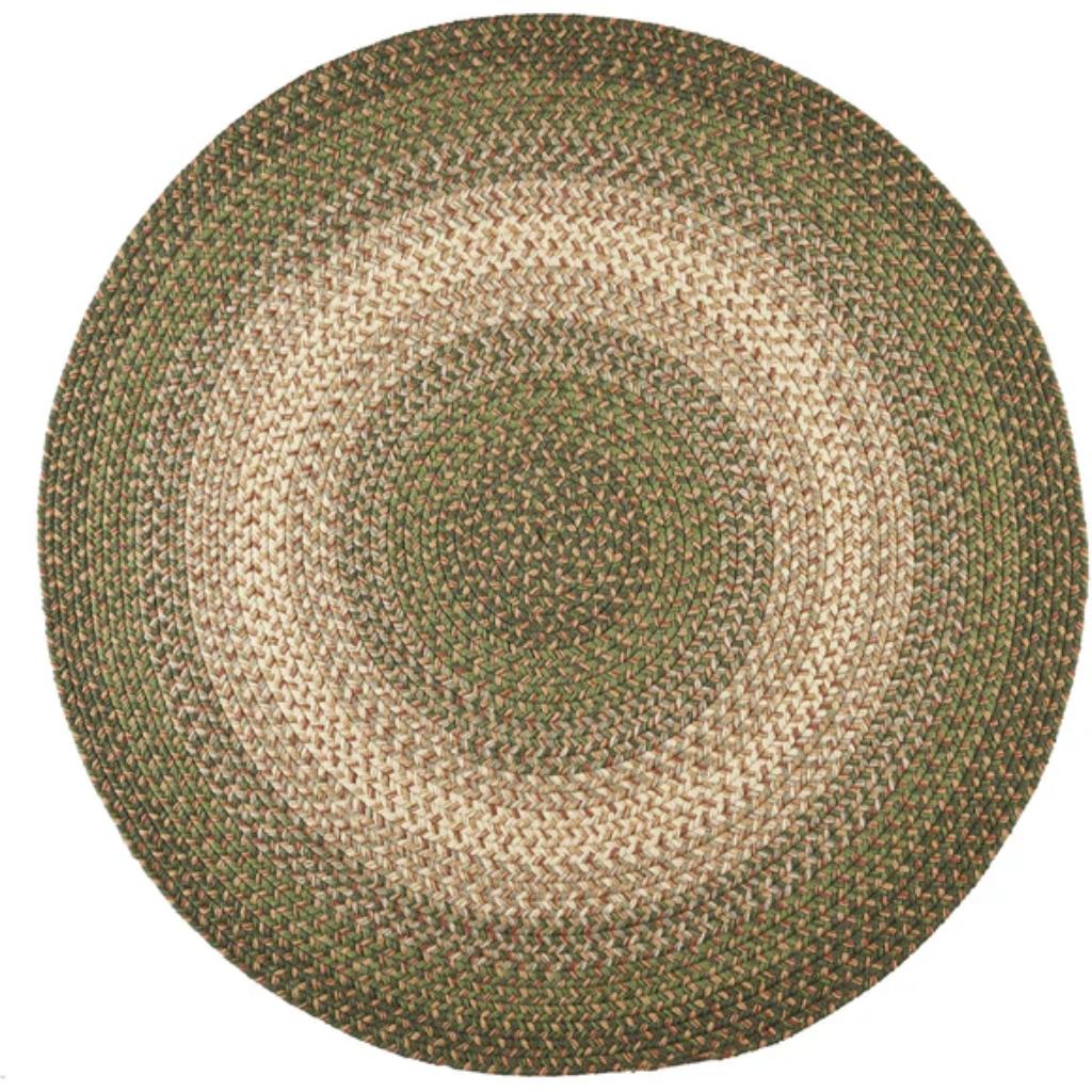 Easy Living Braided Round Reversible Area Rugs