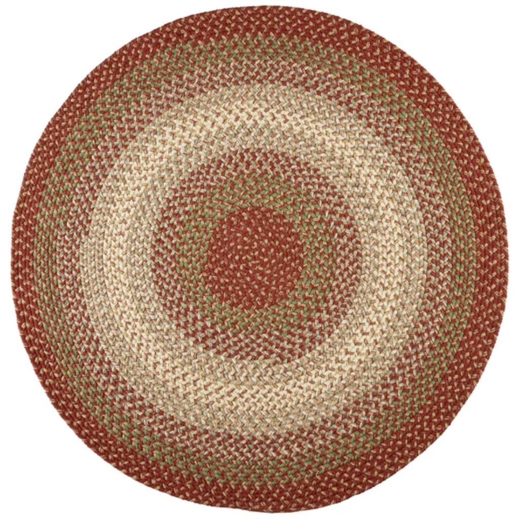Easy Living Braided Round Reversible Area Rugs
