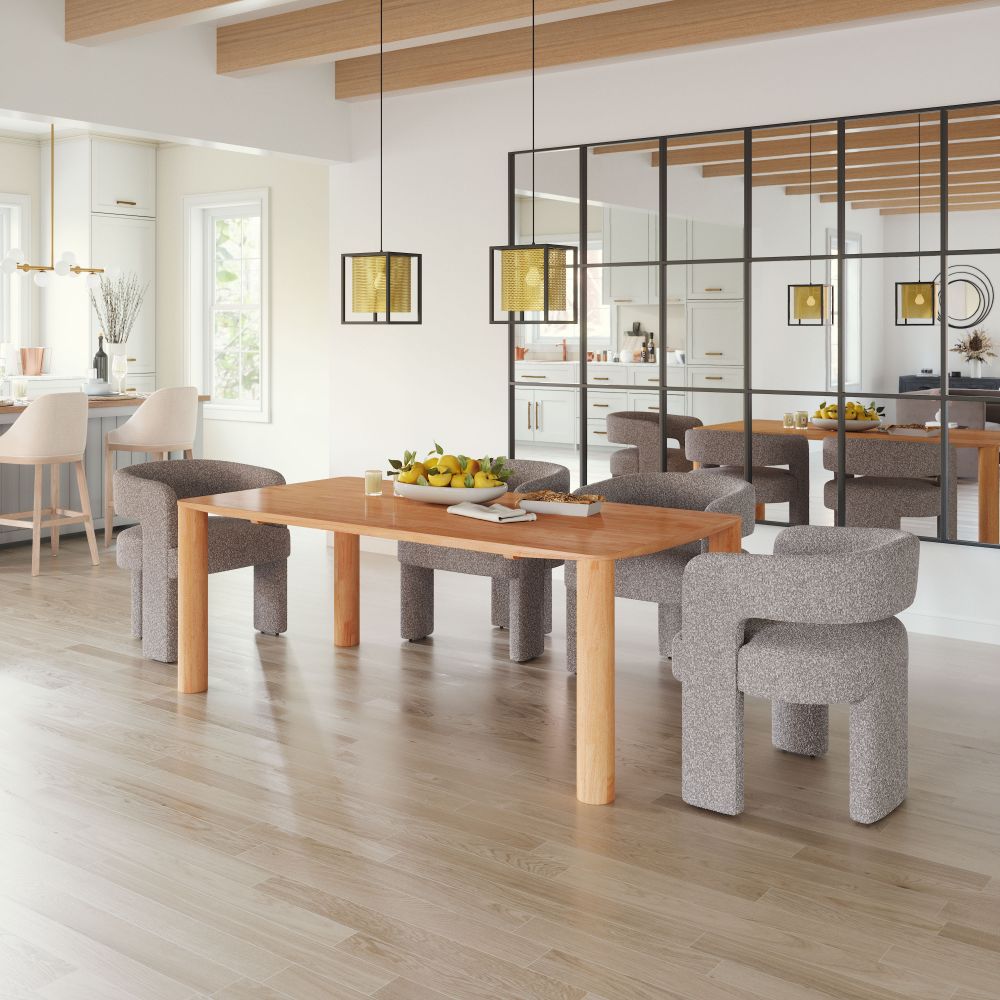 Eazy Wooden Rectangular Dining Table