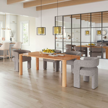Eazy Wooden Rectangular Dining Table