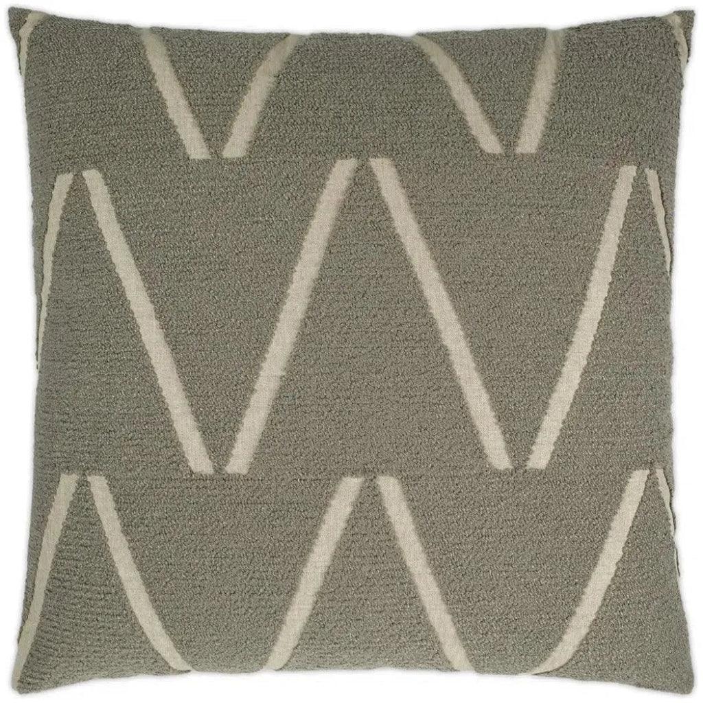 Edge Of Glory Mink Grey Large Throw Pillow Insert