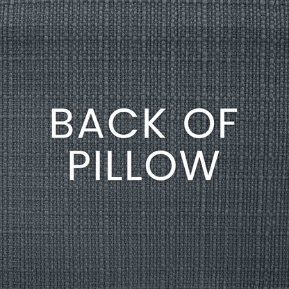 Elaine Slate Blue Throw Pillow