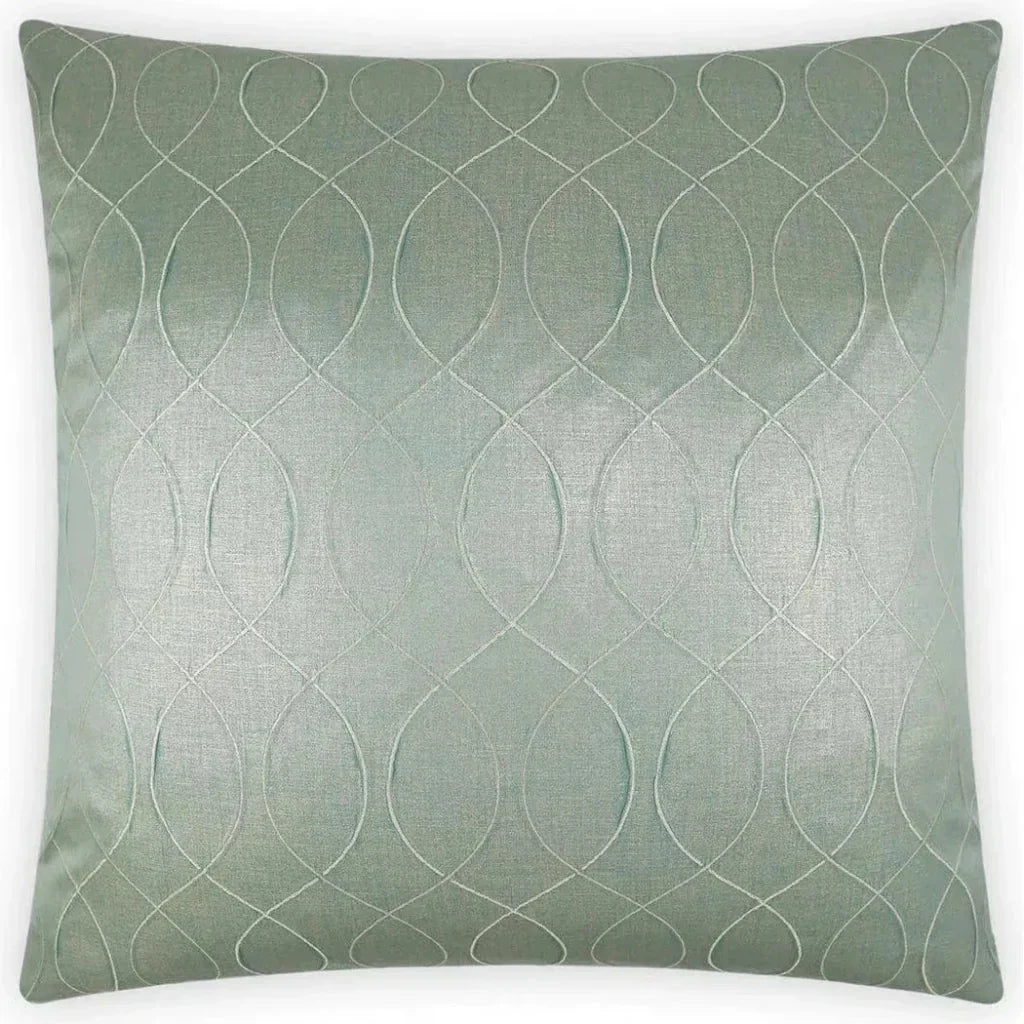 Elation Mineral Grey Throw Pillow With Insert