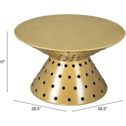 Electron Coffee Table Gold