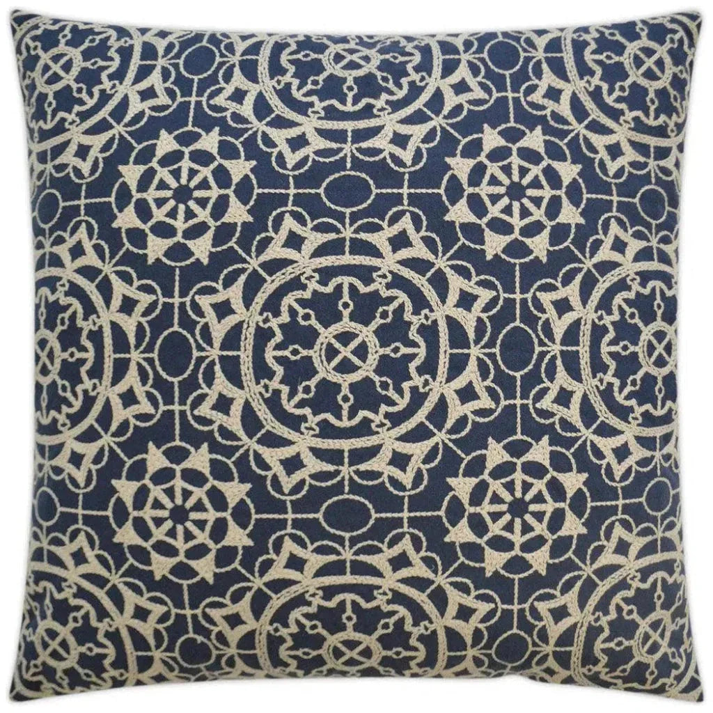 Elevate Blue Throw Pillow With Insert