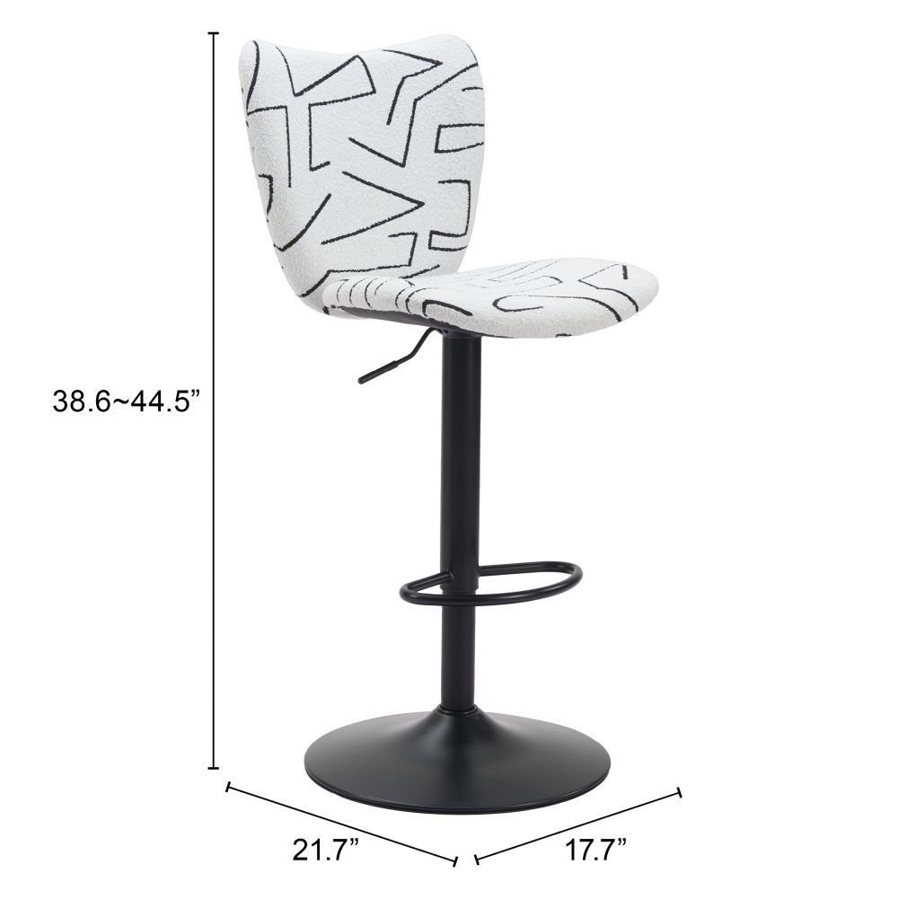 Elevate Faux Leather Barstool 2PC