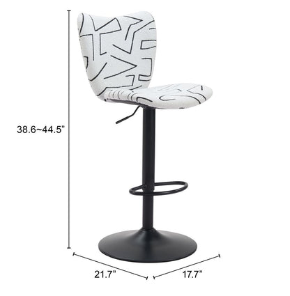Elevate Faux Leather Barstool 2PC