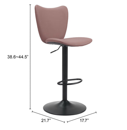 Elevate Faux Leather Barstool 2PC