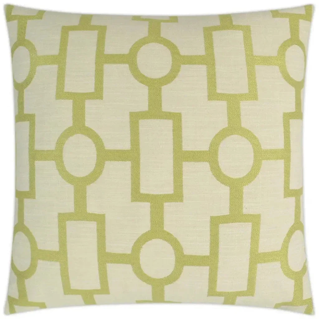 Ellington Green Throw Pillow With Insert