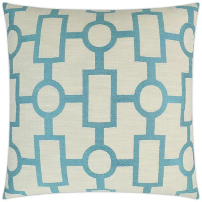 Ellington Turquoise Blue Throw Pillow Insert