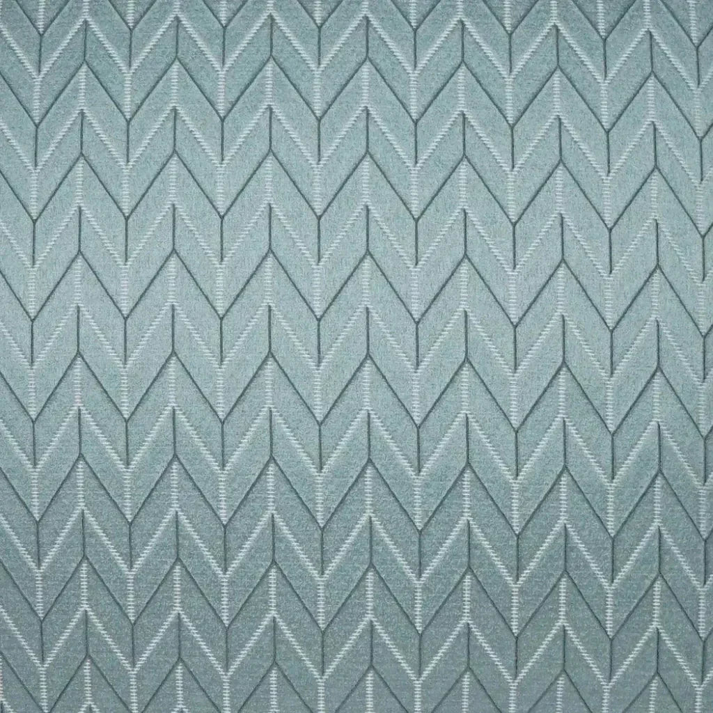 Elodie Aqua Chevron Glam Mist Large Throw Pillow Insert