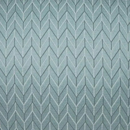 Elodie Aqua Chevron Glam Mist Large Throw Pillow Insert