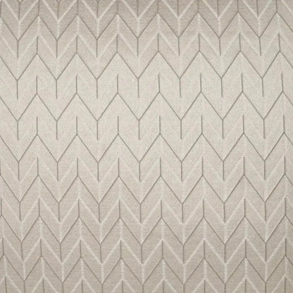 Elodie Chevron Glam Tan Taupe Large Throw Pillow Insert