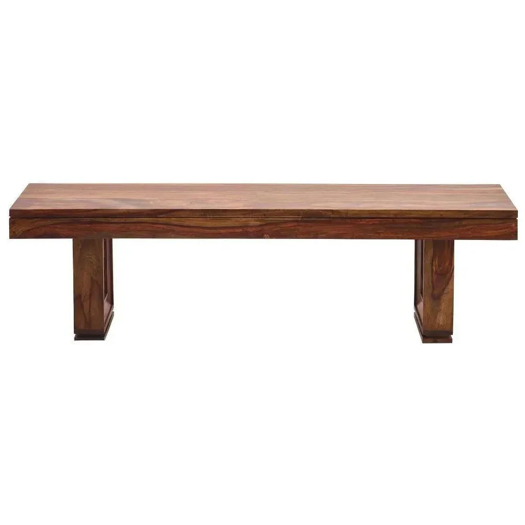 Elvarra Amber Wood Dining Bench