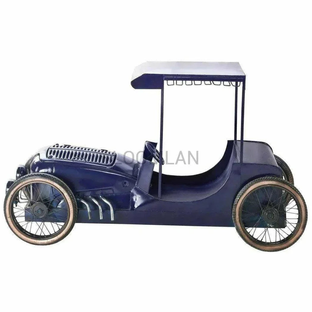 Elysera Game Room Home Bar Cabinet with Old Automobile