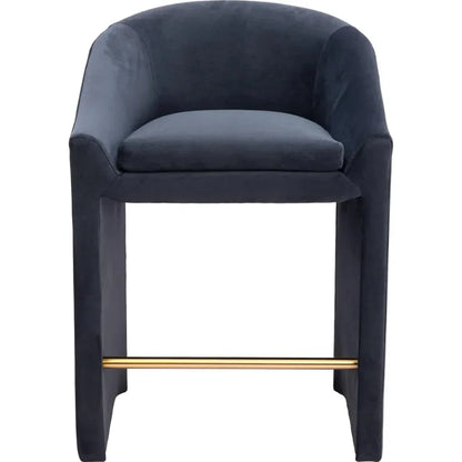 Emas Counter Stool Midnight Gray