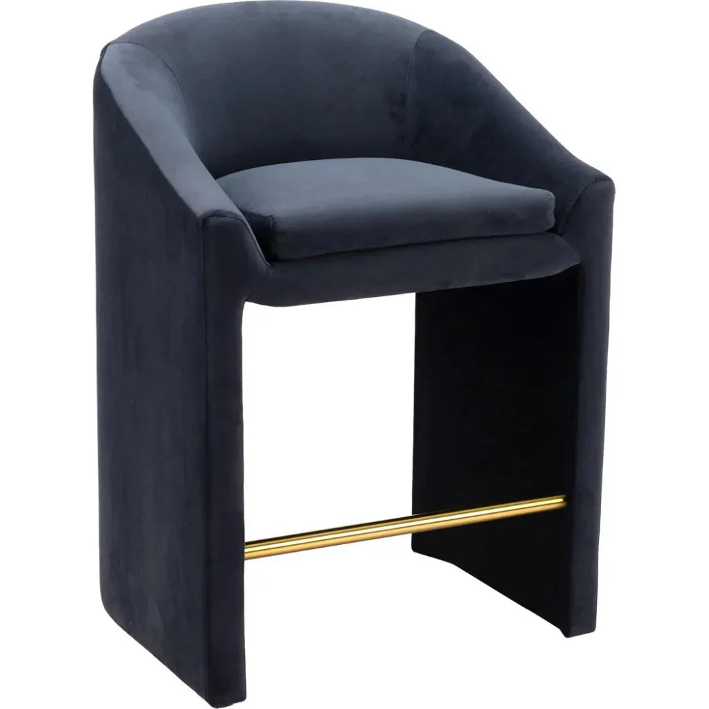 Emas Counter Stool Midnight Gray