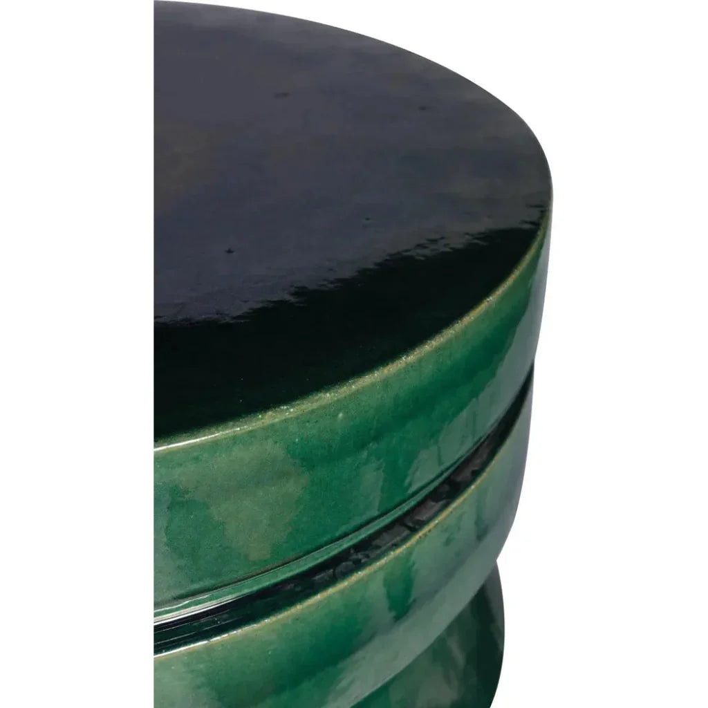 Embrace Accent Table - Black Outdoor End Table