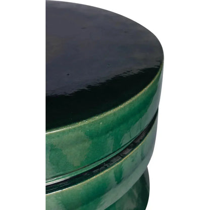 Embrace Accent Table - Black Outdoor End Table