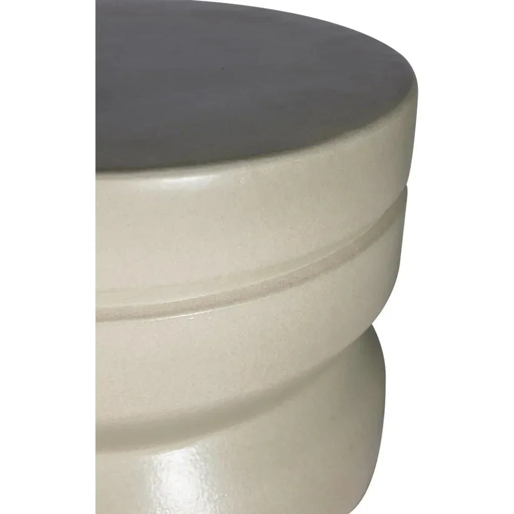 Embrace Accent Table - Khaki Outdoor End Table