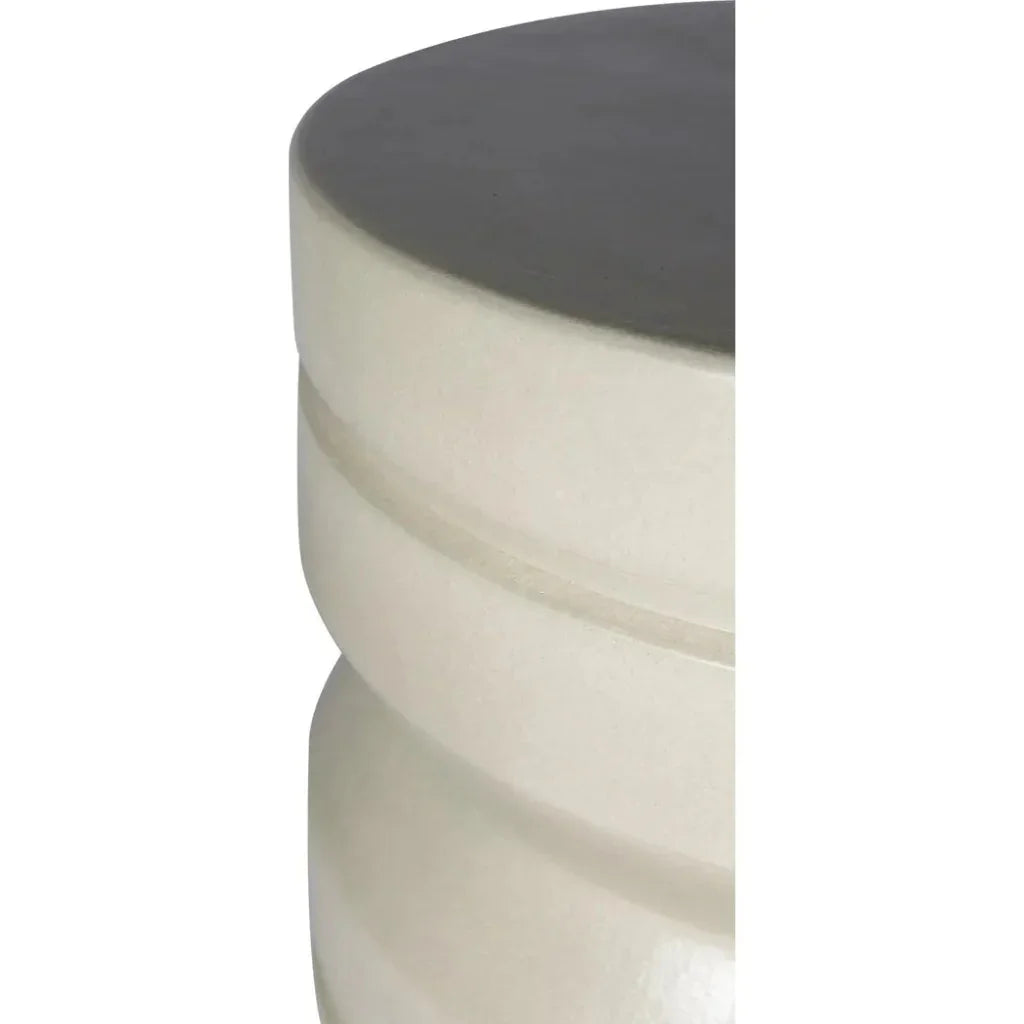 Embrace Accent Table - Khaki Outdoor End Table