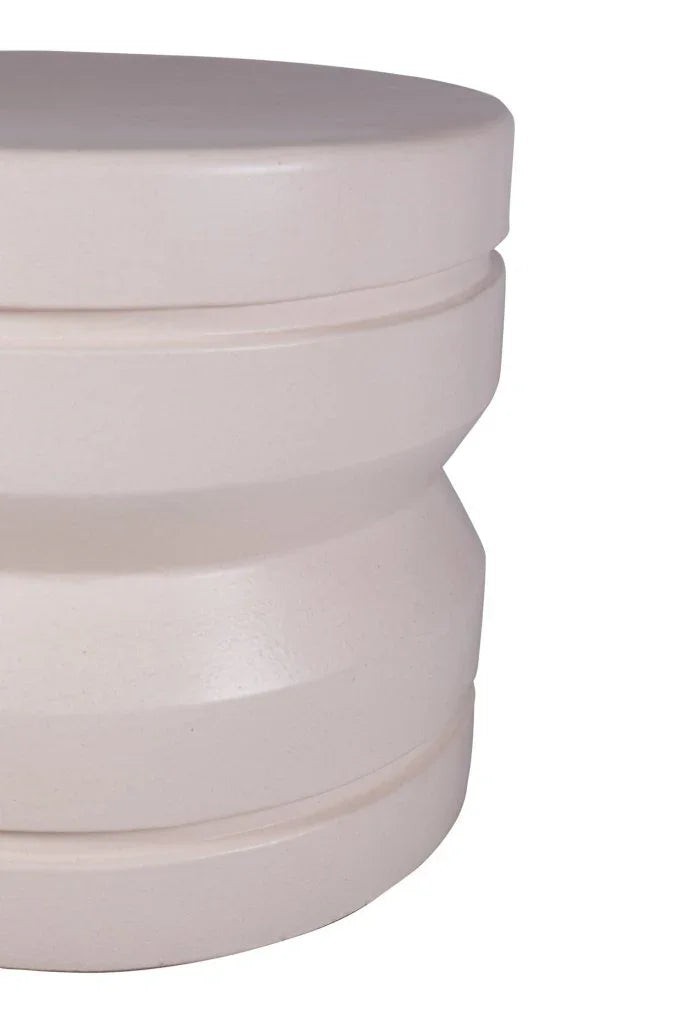 Embrace Glazed Ceramic Patio Accent Table