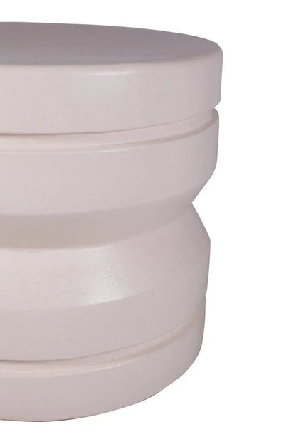 Embrace Glazed Ceramic Patio Accent Table