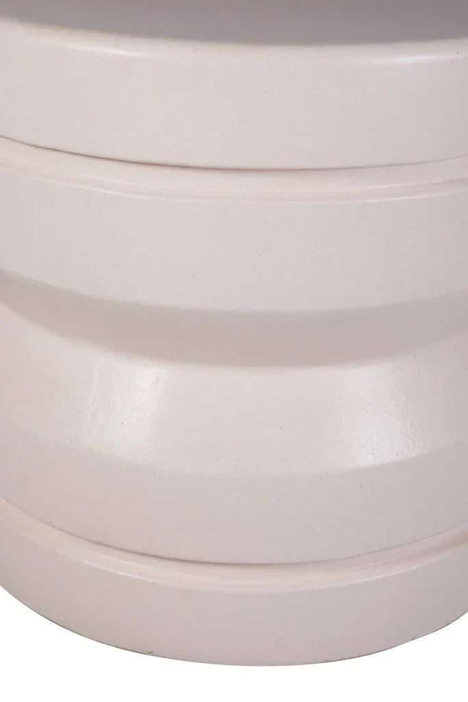 Embrace Glazed Ceramic Patio Accent Table