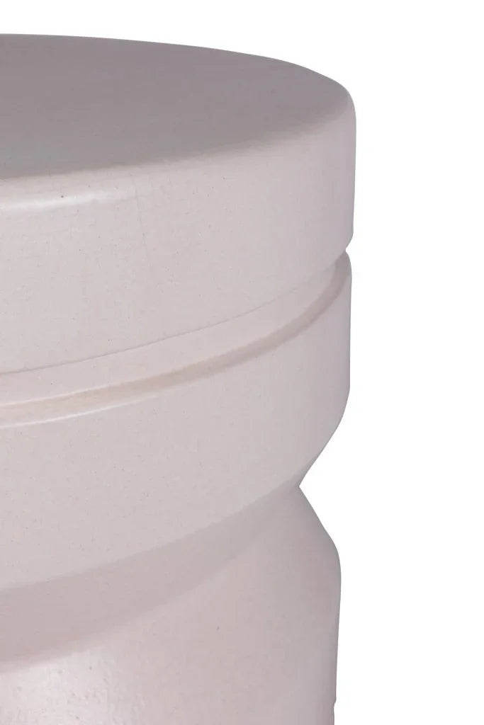 Embrace Glazed Ceramic Patio Accent Table