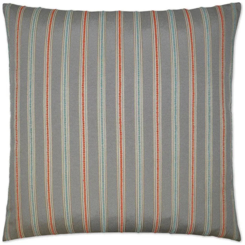 Emmaline Flint Grey Throw Pillow With Insert