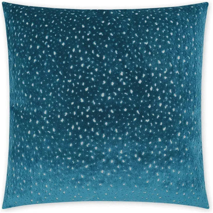 Emory Animal Teal Blue Large Throw Pillow Insert