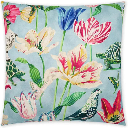 Enchanted Floral Fuchsia Large Throw Pillow Insert