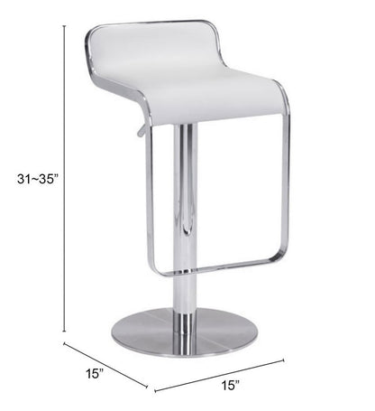 Equino Faux Leather Barstool