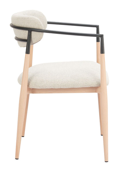 Equinox Textured Fabric Dining Chair