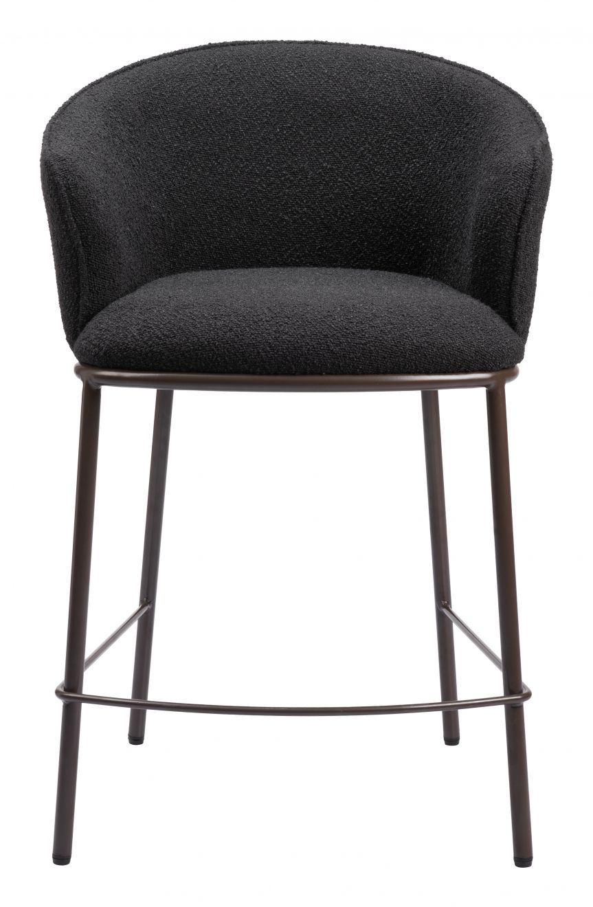Essen Textured Fabric Counter Stool