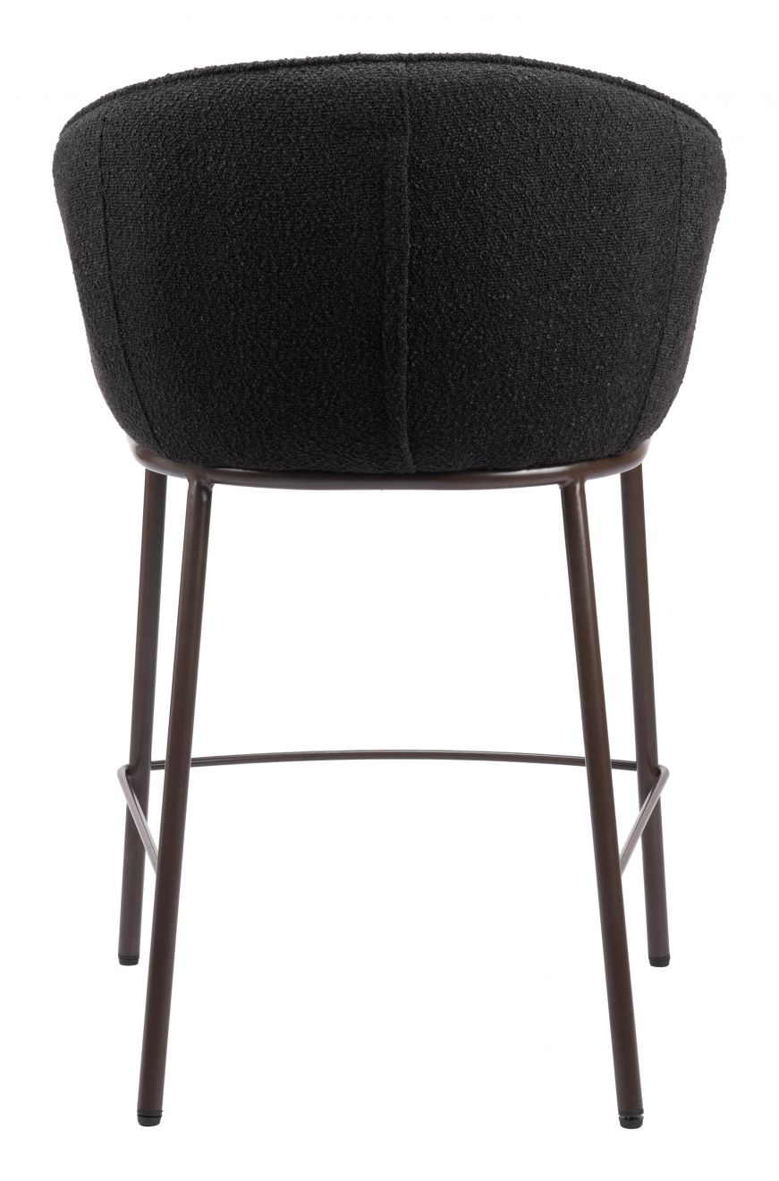 Essen Textured Fabric Counter Stool