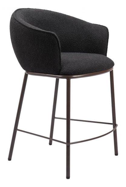 Essen Textured Fabric Counter Stool