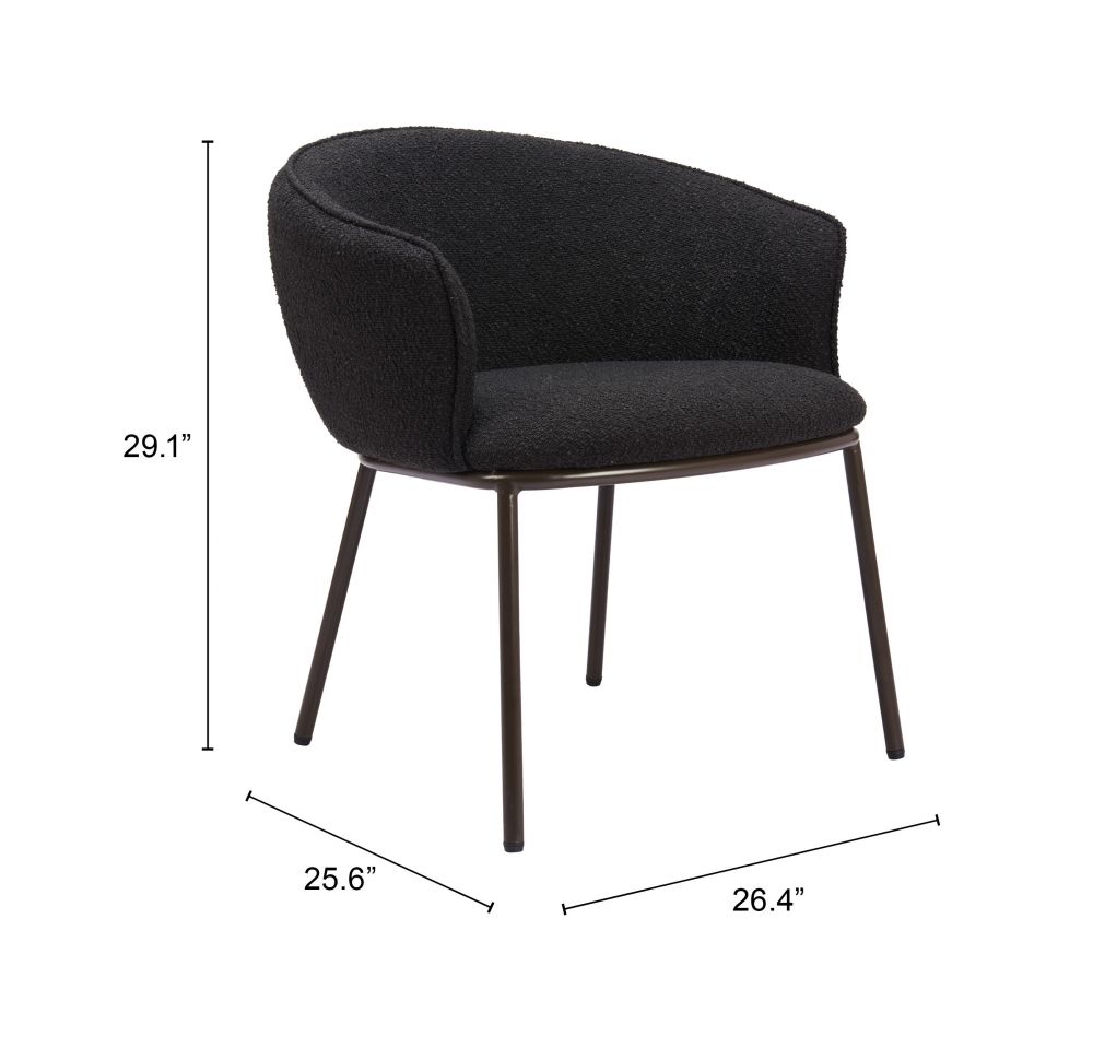 Essen Textured Fabric Dining Chair